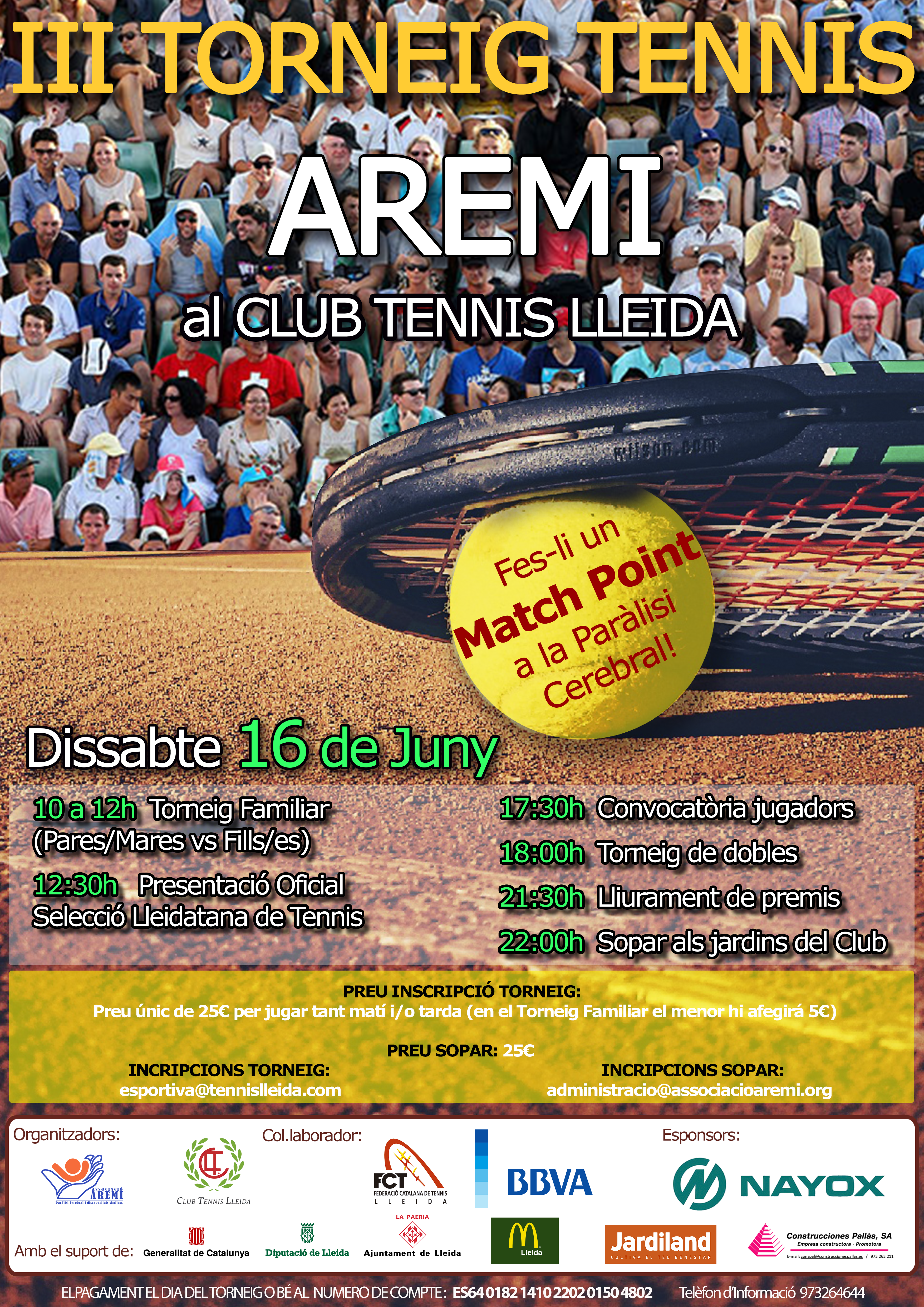 III torneig de tennis Aremi