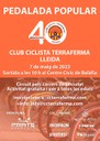Pedalada 40è aniversari Club ciclista Terraferma