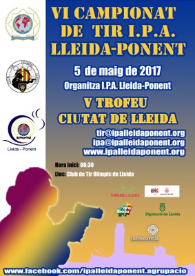 Tir - 6è Campionat de Tir Policial IPA i 5è Trofeu Ciutat de Lleida
