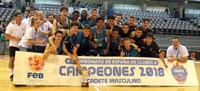 El Real Madrid revalida el títol de campió d’Espanya Cadet de Basquet al Barris Nord