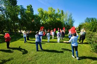 Gimcana a l’Arborètum per cloure els grups de gimnàstica i taitxí dels centres sènior