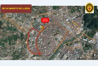 La 27a Rodi Mitja Marató de Lleida preveu desviaments de trànsit per garantir la seguretat