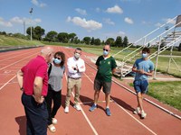 La Paeria ultima les mesures de seguretat a les pistes d’atletisme de Les Basses per obrir dijous