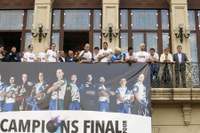 Lleida ret homenatge als seus campions