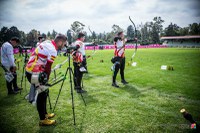 Miquel Àngel Pifarré al campionat del món de tir amb arc