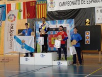 Miquel Àngel Pifarré campió d'Espanya Absolut en sala.