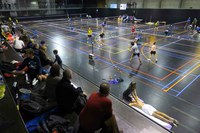 Primer torneig Ciutat de Lleida de Bàdminton al Pavelló Juanjo Garra