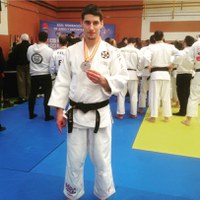 Rubén Cabanillas sots-campió d'Espanya de Jiu-Jitsu