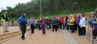 Un centenar de persones en la Marxa Nòrdica en honor a Granados